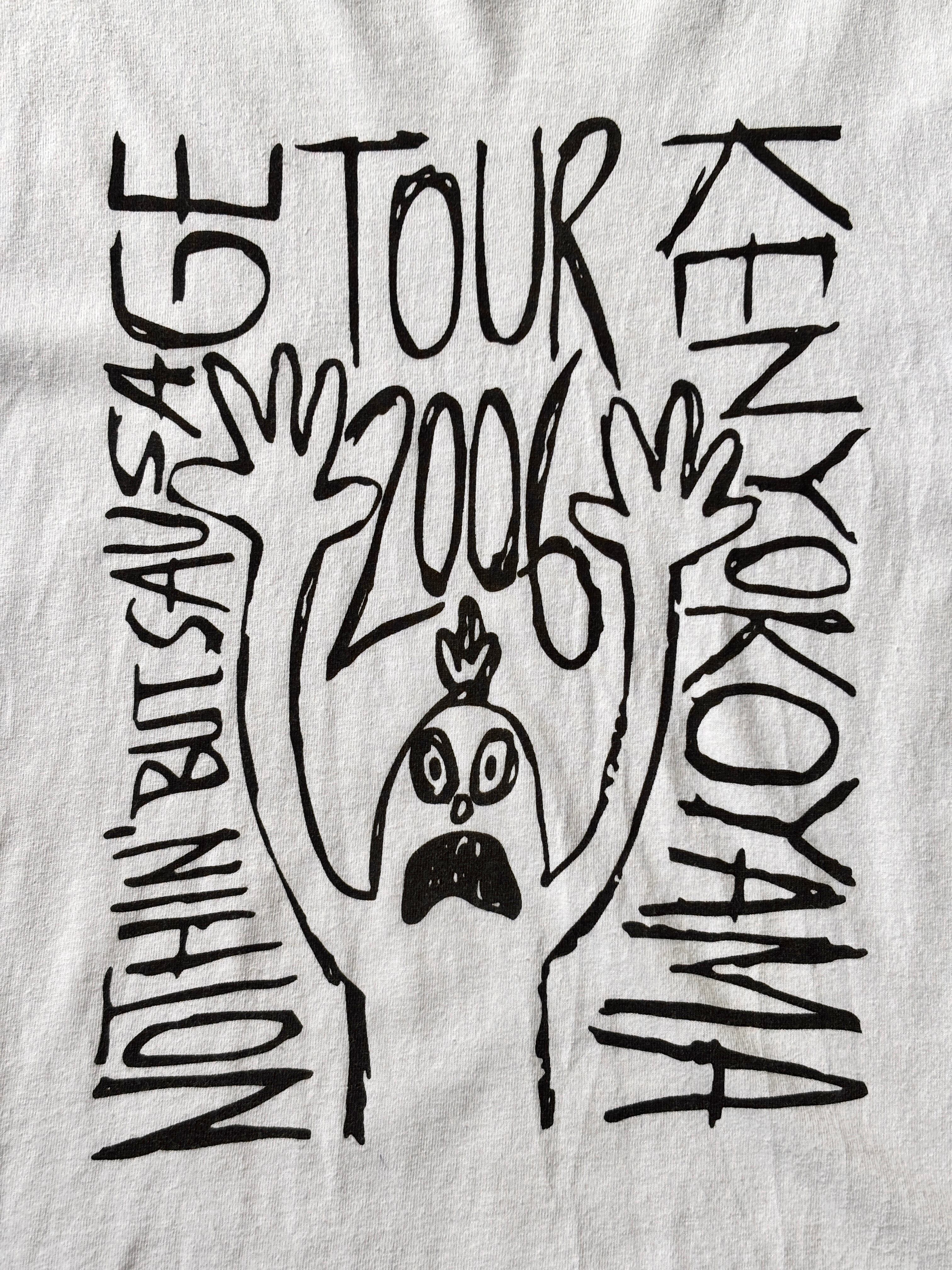 00s KEN YOKOYAMA/Nothih' But Sausage Tour Tee/2006年/M/ライブツア