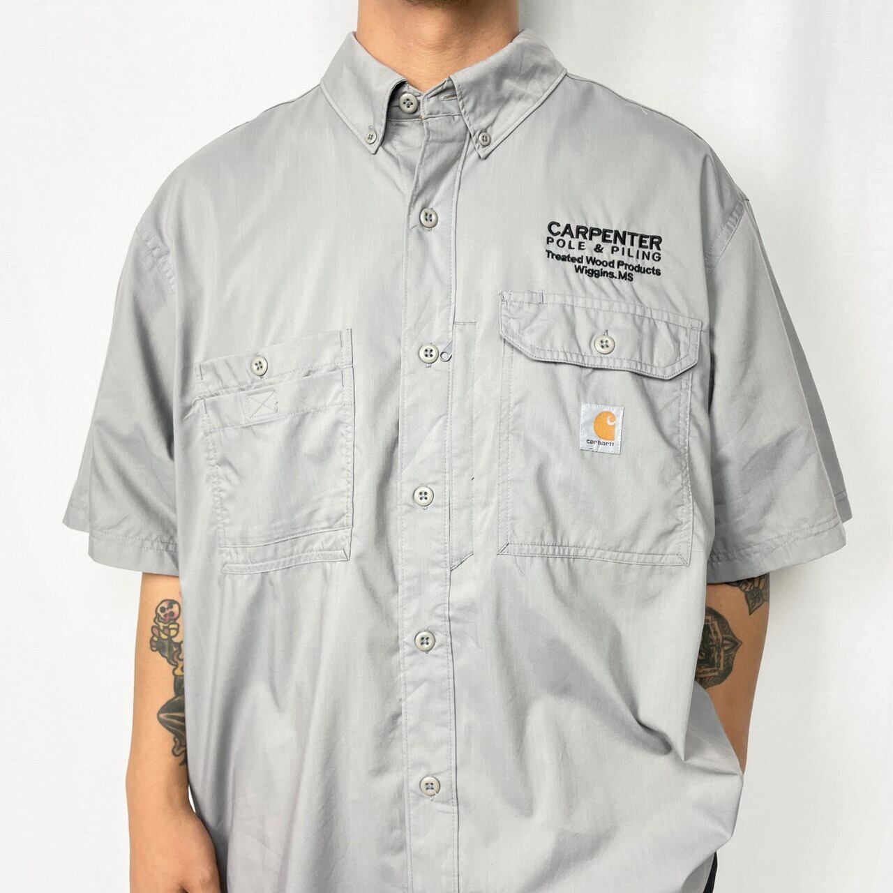 Carhartt カーハート FORCE メッシュライナー アウトドア 半袖シャツ