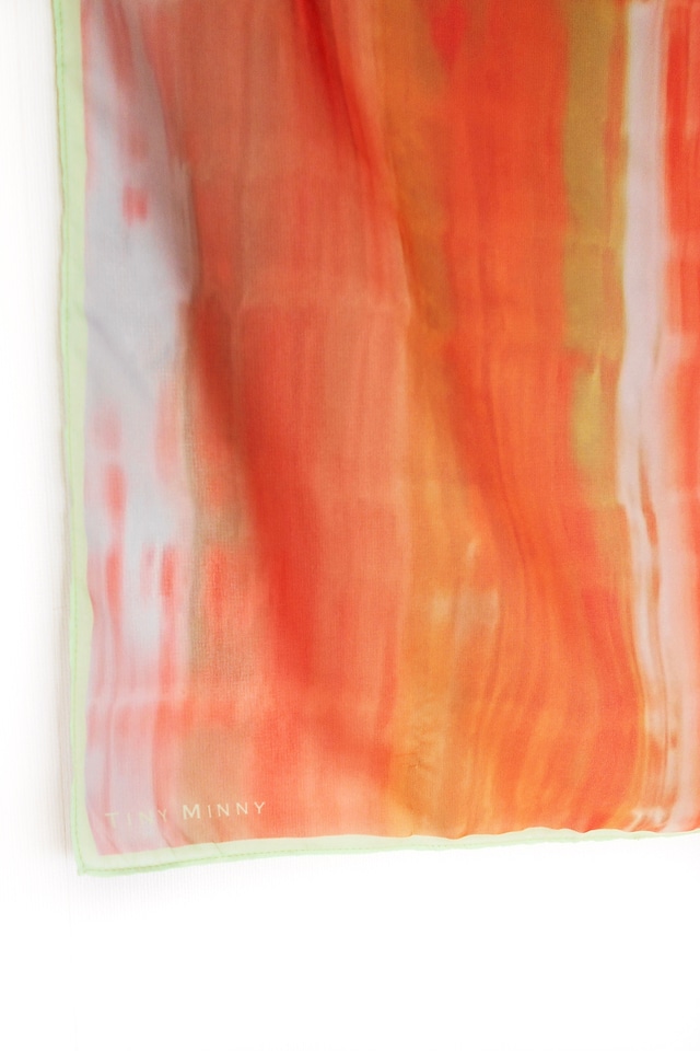 Hand-Painted Scarf(Aurora)