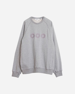 [999HUMANITY] EVD SWEAT MTM (MELANGE GREY) 正規品  韓国 ブランド 韓国ファッション 韓国代行 999 ヒューマニティ HUMANITY 日本 店舗