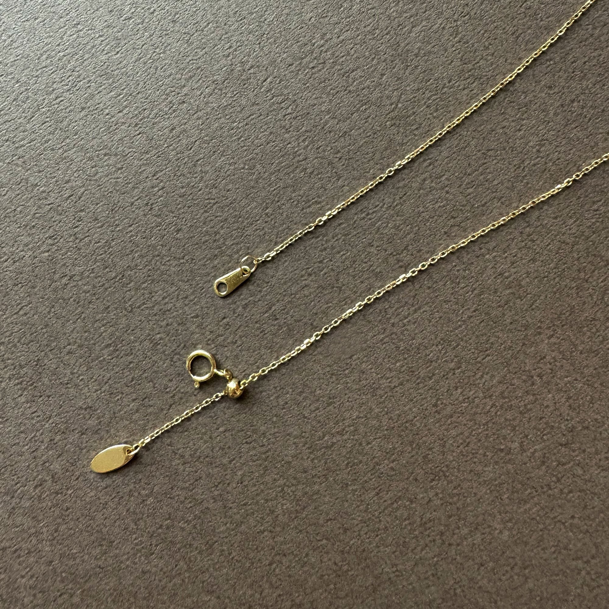 Heart】ハート型 ネックレス モアサナイト 10K/18K ゴールド 受注生産