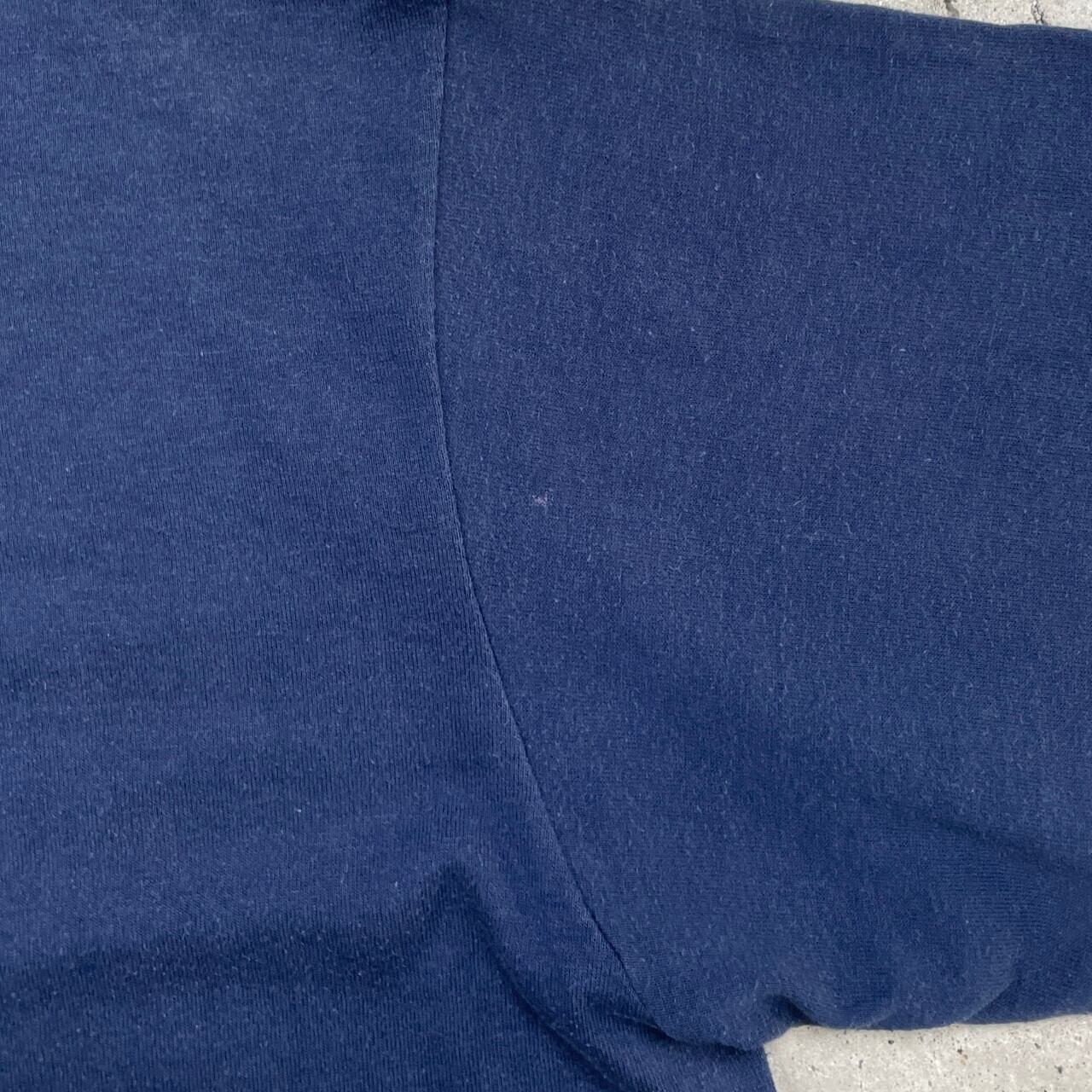 80年代 USA製 NIKE ナイキ 紺タグ スウォッシュ ロゴプリントTシャツ