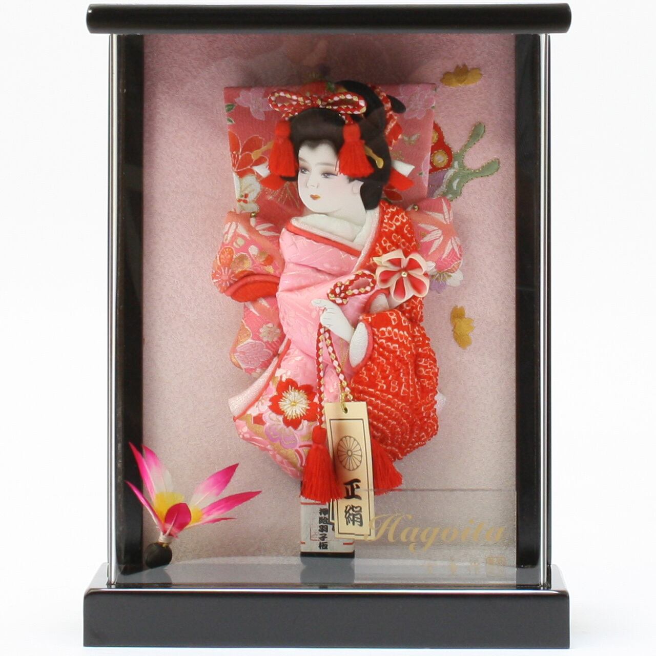 飾り  羽子板 羽子板飾り《商品コード》10107-2547 HG2547-7 羽子板飾り 壁掛 凛 茶