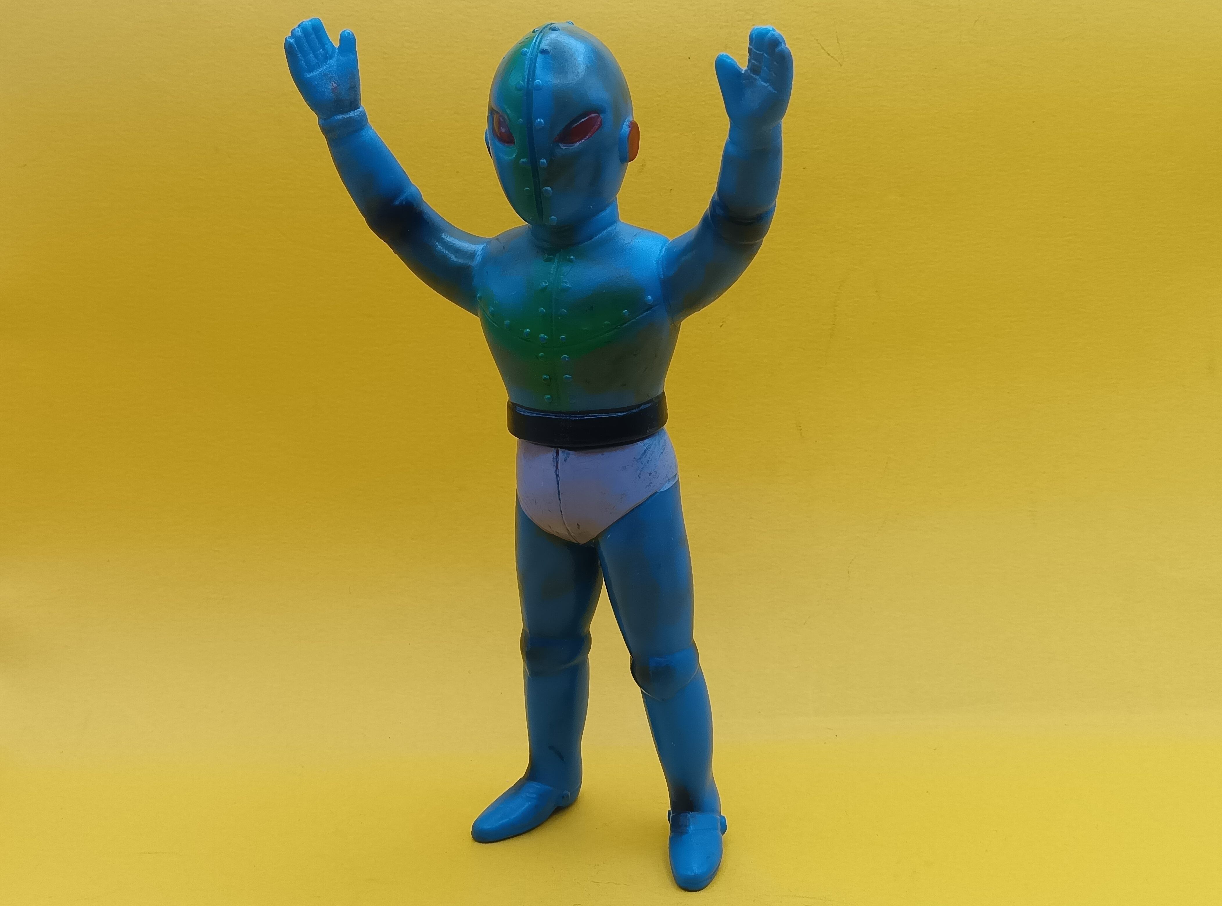 ポピー 月光仮面 鉄仮面 ソフビ【86264573】 | トイズキング レトロ館 