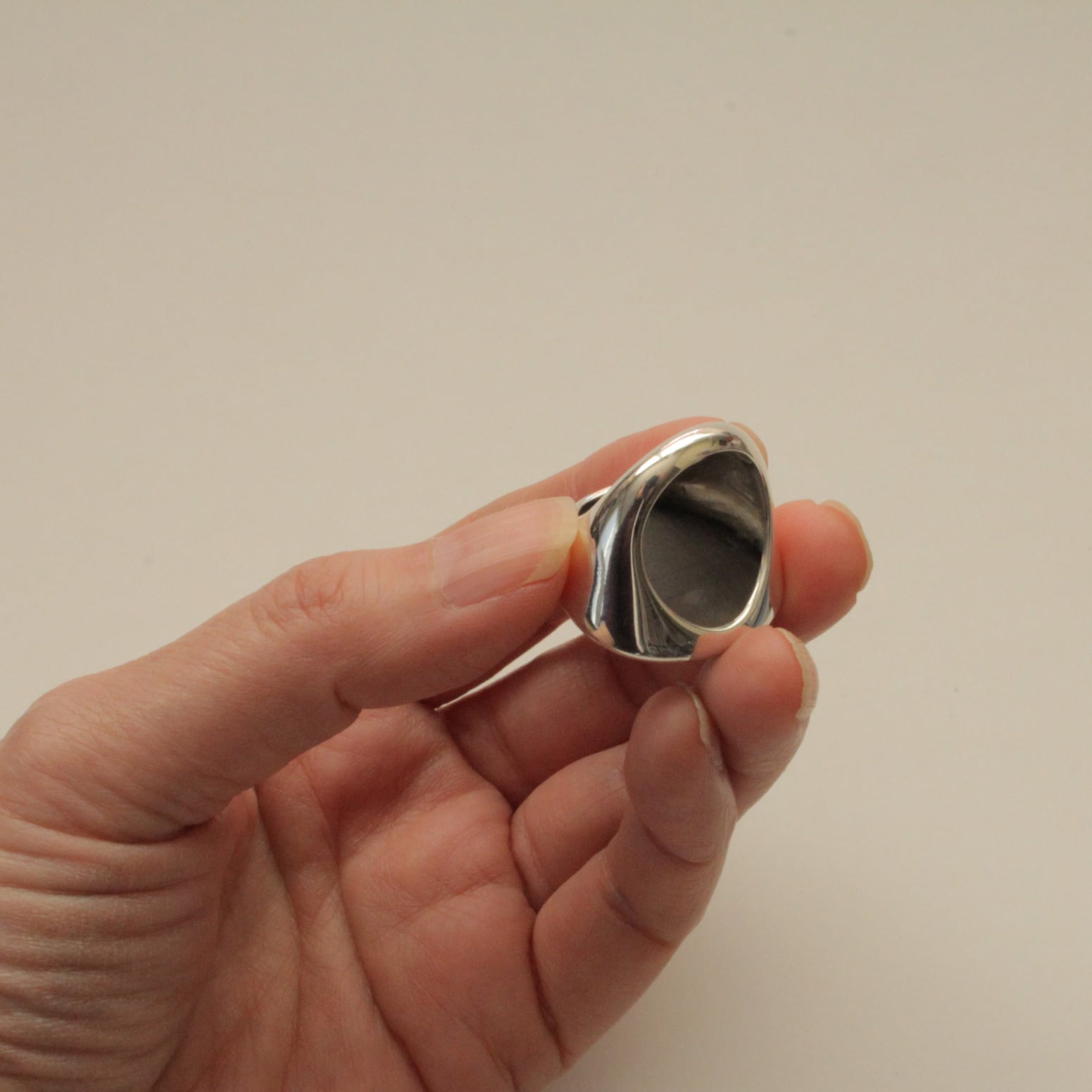 R-1三角リングrosewood | Bijoux Kei