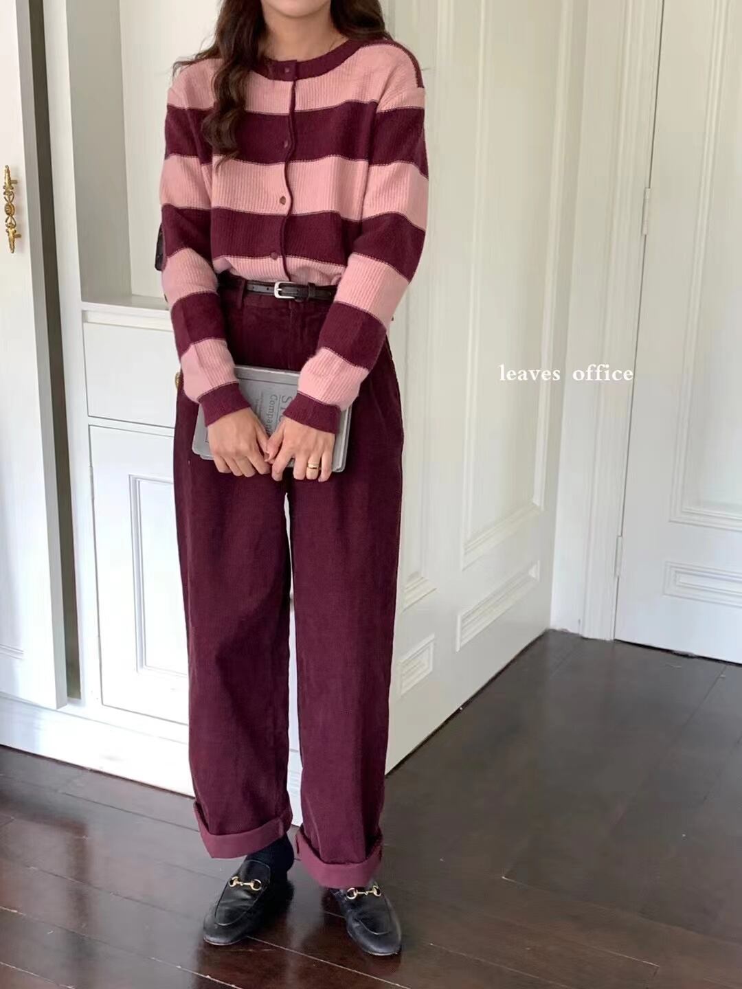 ボーダーニット AJ22085-207