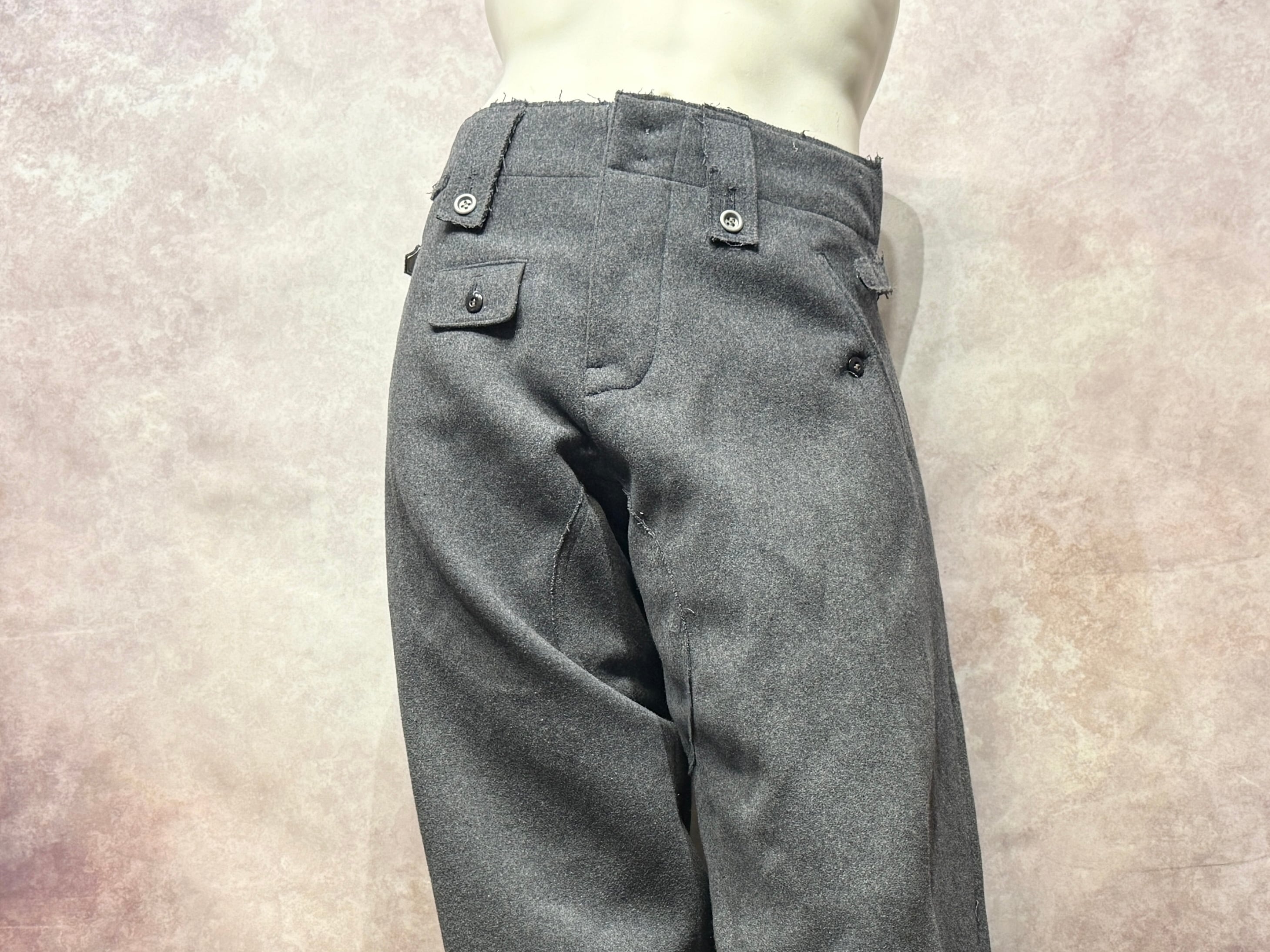 USED】WWII ドイツ空軍 野戦パンツ（カイルホーゼ / Keilhose）S-M