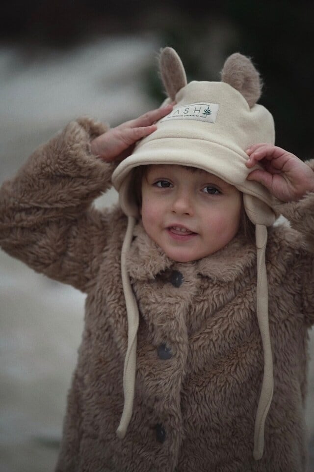 即納】ラスト1点！wool bear hat(51cm) -ASH generation | naruu 