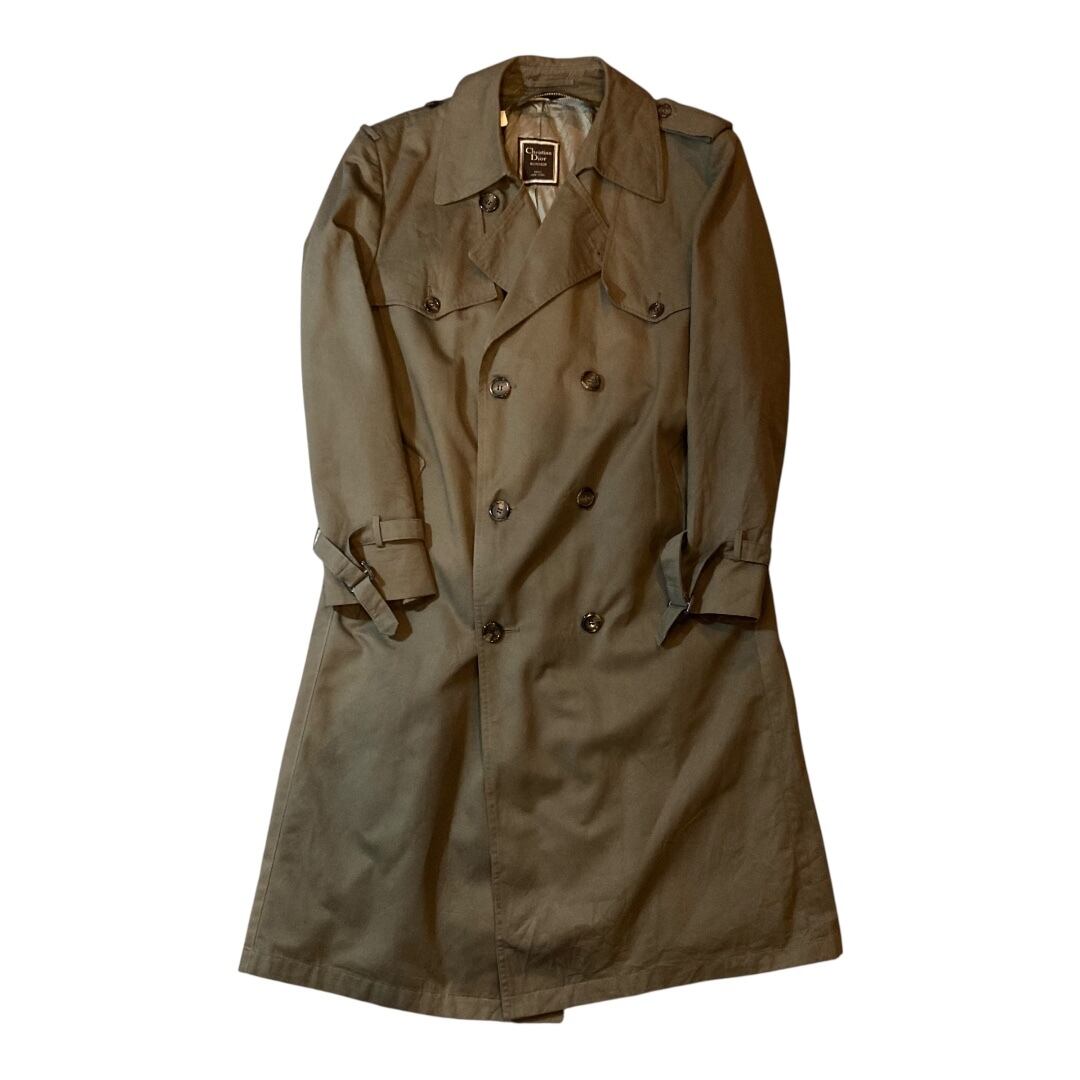 E932】Christian dior trench coat / クリスチャンディオール トレンチ