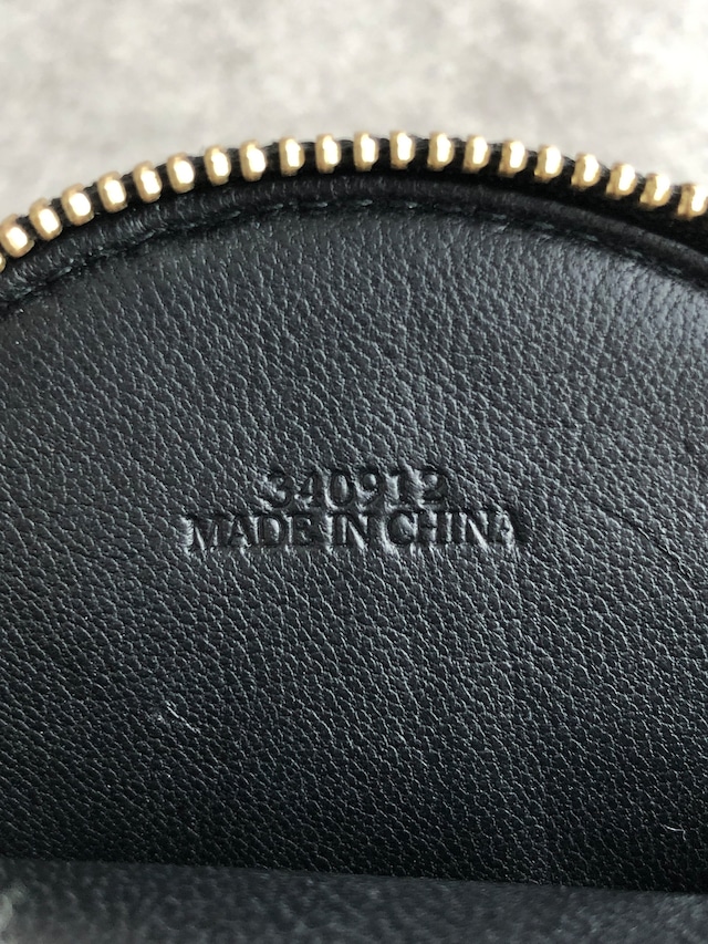 LOEWE ロエベ 財布 ブラック アナグラム レザー コインケース vintage ヴィンテージ オールド 84bggt