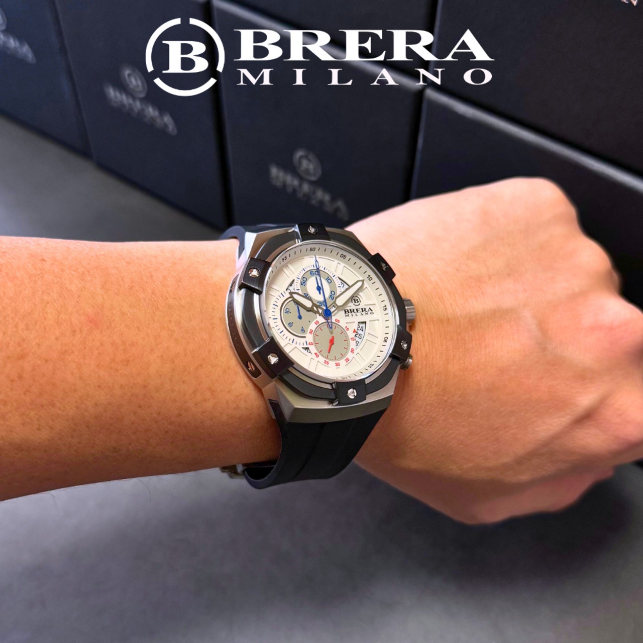 BRERA MILANO SUPERSPORTIVO EVO QUARTZ CHRONOGRAPH BMSSQC4505