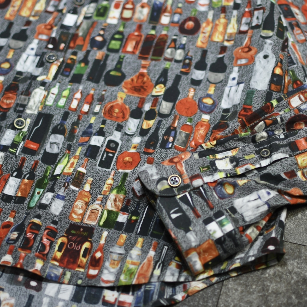 various beer pattern shirt