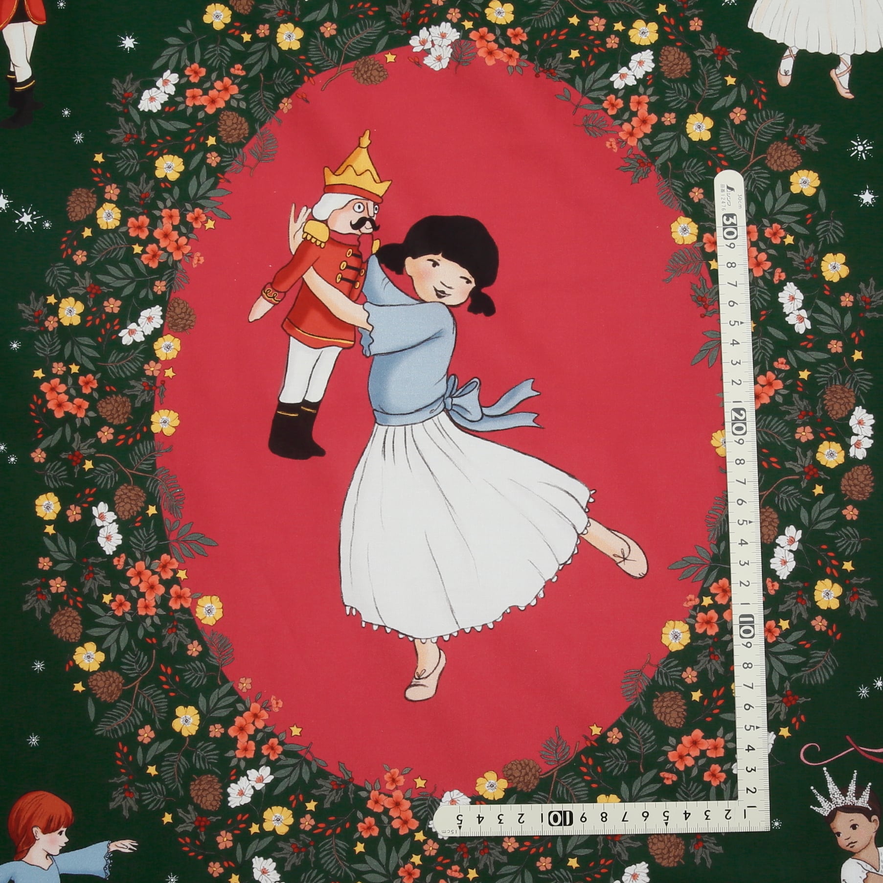 USAコットン パネル NUTRACKER PANEL くるみ割り人形 バレエ