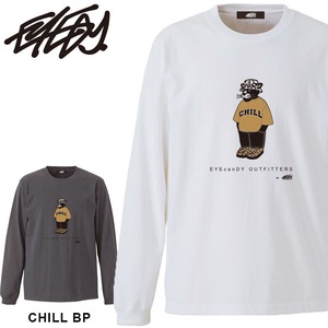 【 eye-ltm173】 EYEDY アイディー CHILL BP ブラックパンサー ロングスリーブTシャツ 大きいサイズ メンズ ロングtシャツ ブランド M L XL XXL XXXL おしゃれ ストリート