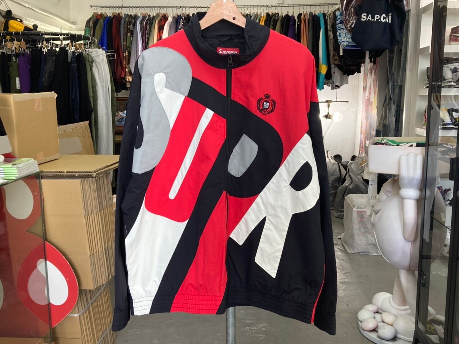 Supreme Big Letter Track Jacket - ナイロンジャケット