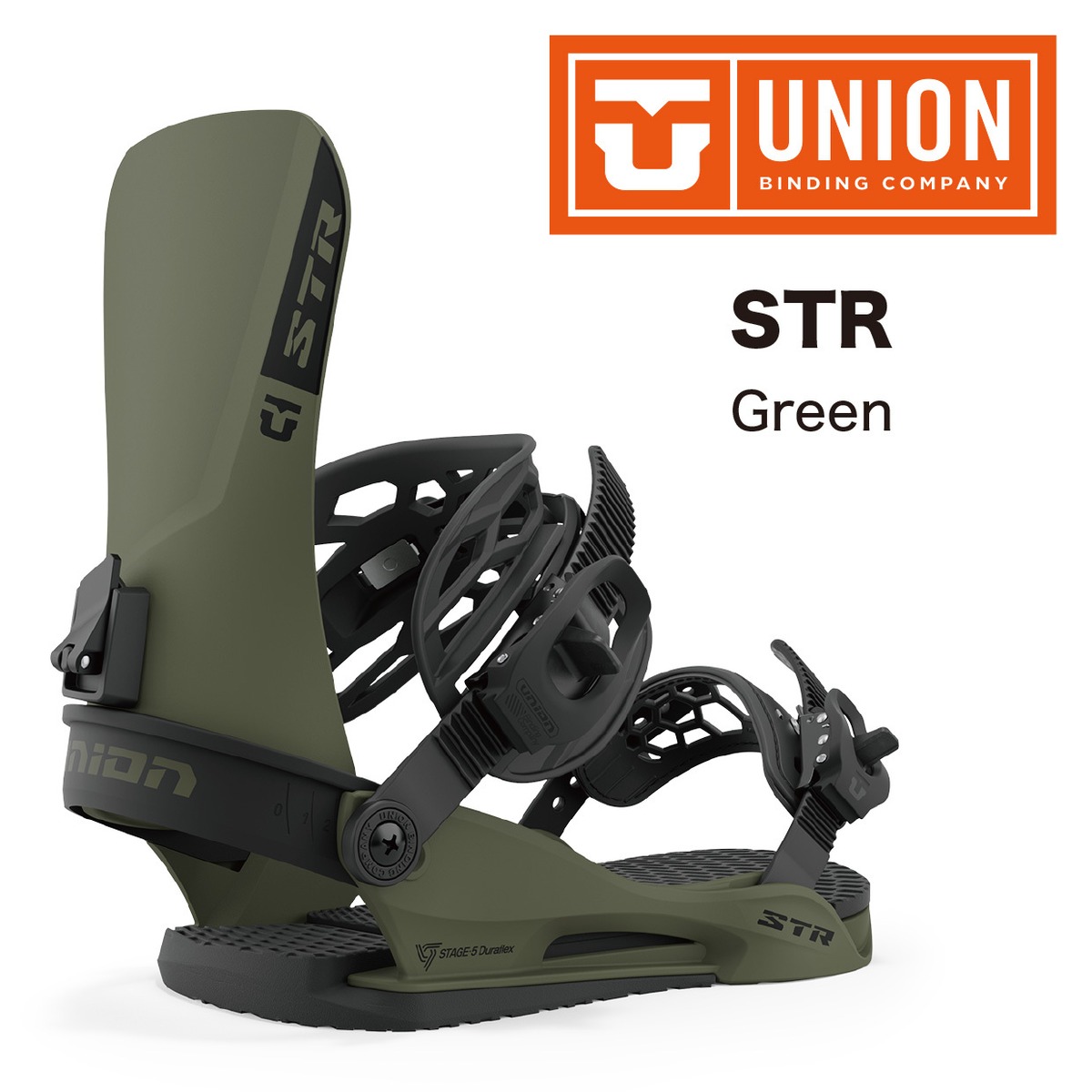 23-24年モデル UNION .『 STR 』. Green . ユニオン . エスティー 