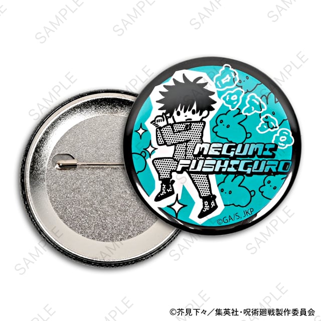 呪術廻戦 ビィズニィズ 缶バッジセット（虎杖・伏黒・釘崎・脹相