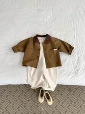 韓国子供服 / Atomeme / 26Autumn / Mushroom Overall / 秋服 *S~XL*