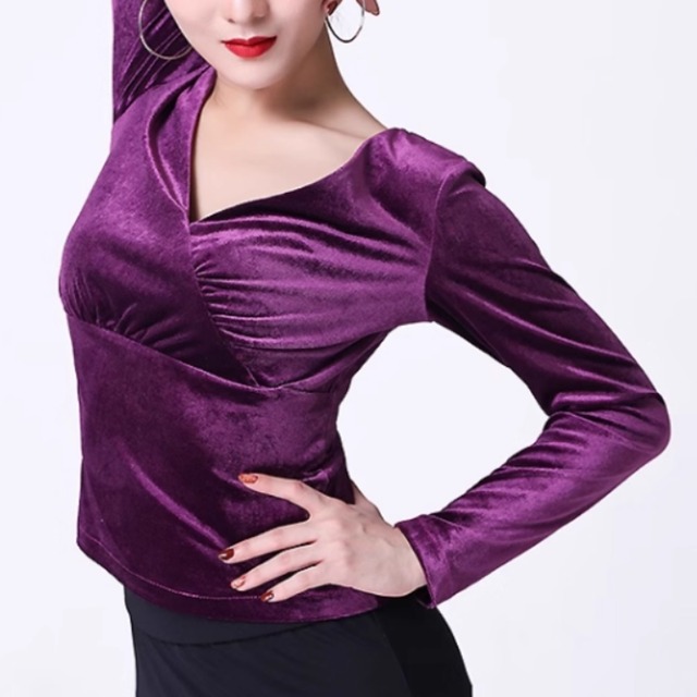 ラテンダンスエレガントトップス ds0440