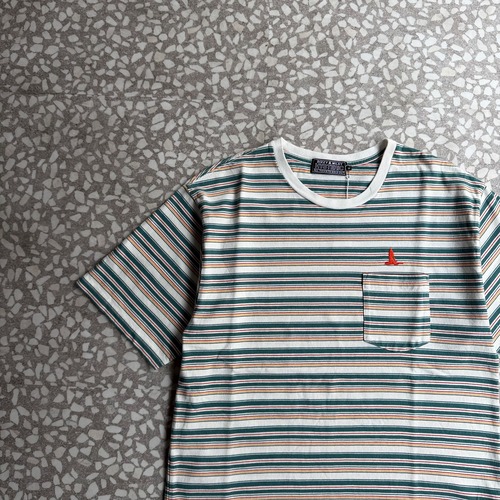 HYSTERIC GLAMOUR / multi border Tee size M
