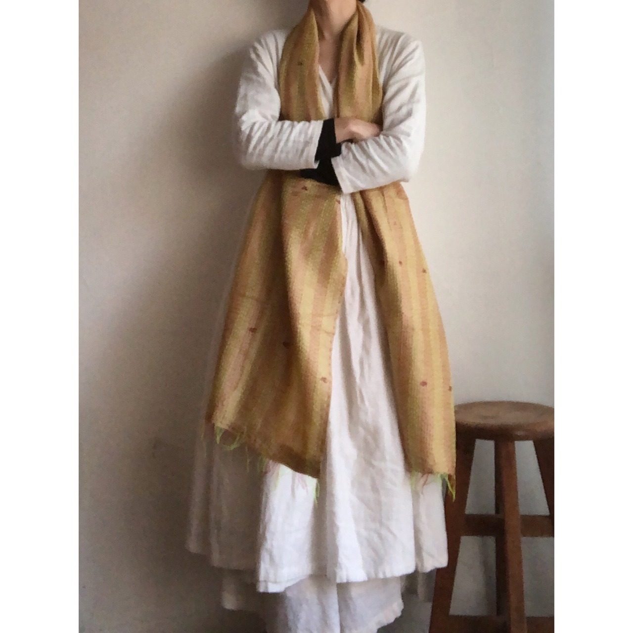 リサイクルサリーのカンタショール 小03 インドの手仕事布 Mulaセレクト