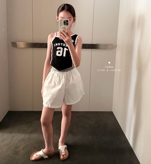 comma 2nd［取寄］band half pants 26summer