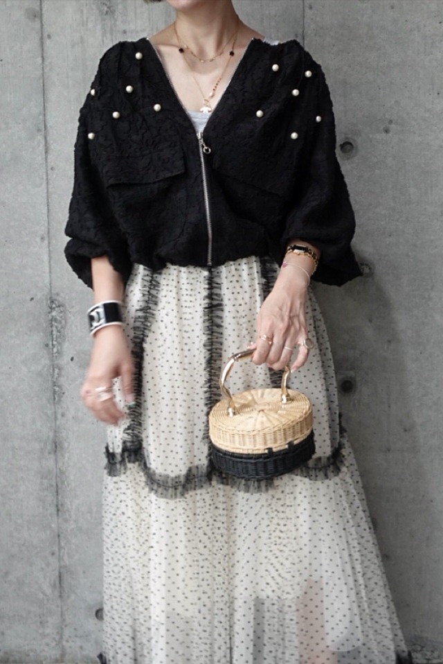 （original）ジャカードブルゾン