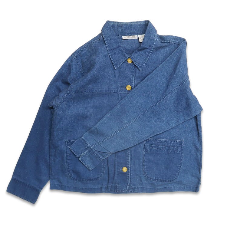 アメリカ古着 レディスLAUREN ブルー ジャケット アメリカ古着 レディスLAUREN ブルー ジャケット