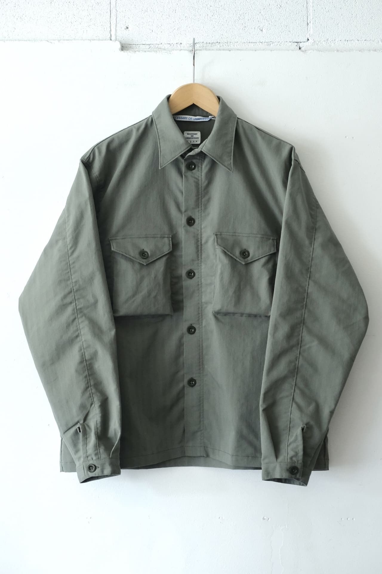 N.O.UN WATCH SHIRT Sage,Navy
