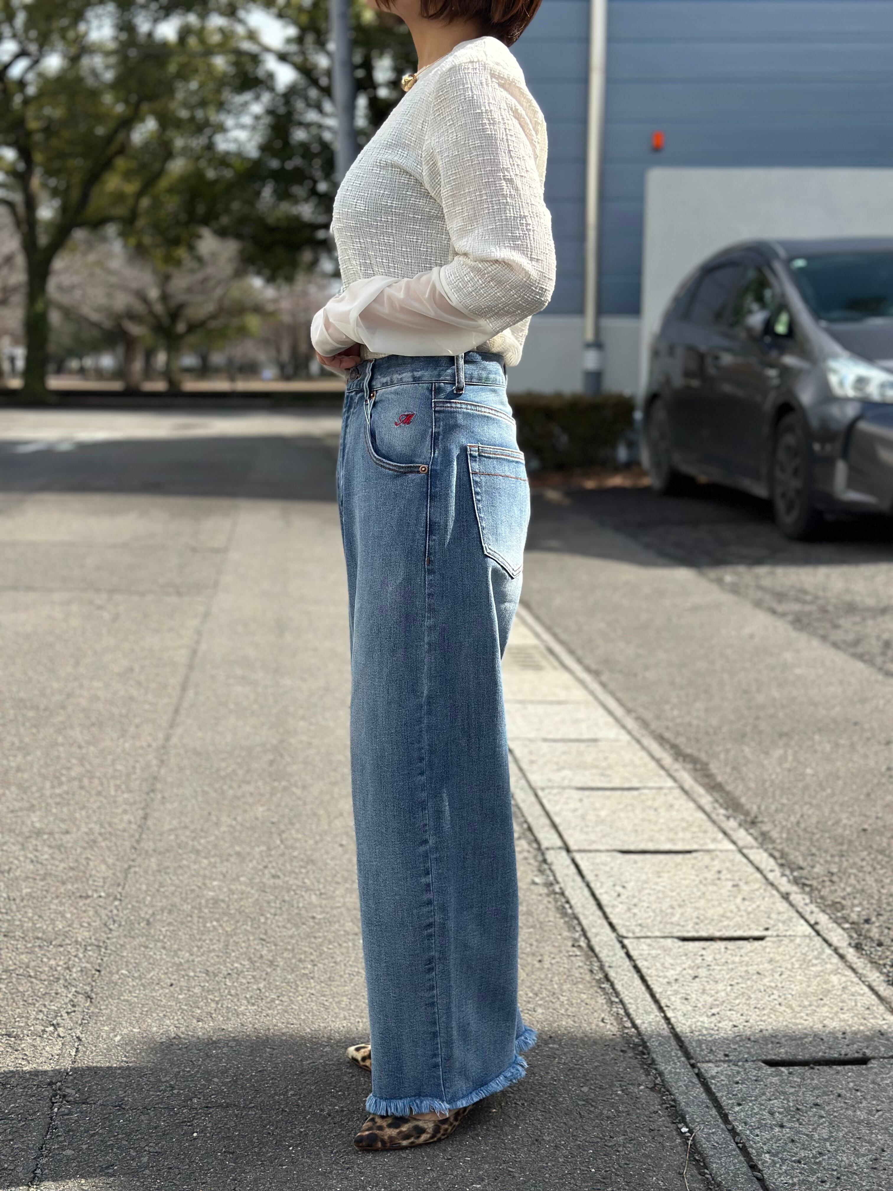 MARGAUX VINTAGE 2026 PRE SPRING】パリジェンヌデニム（blue） | coq2009