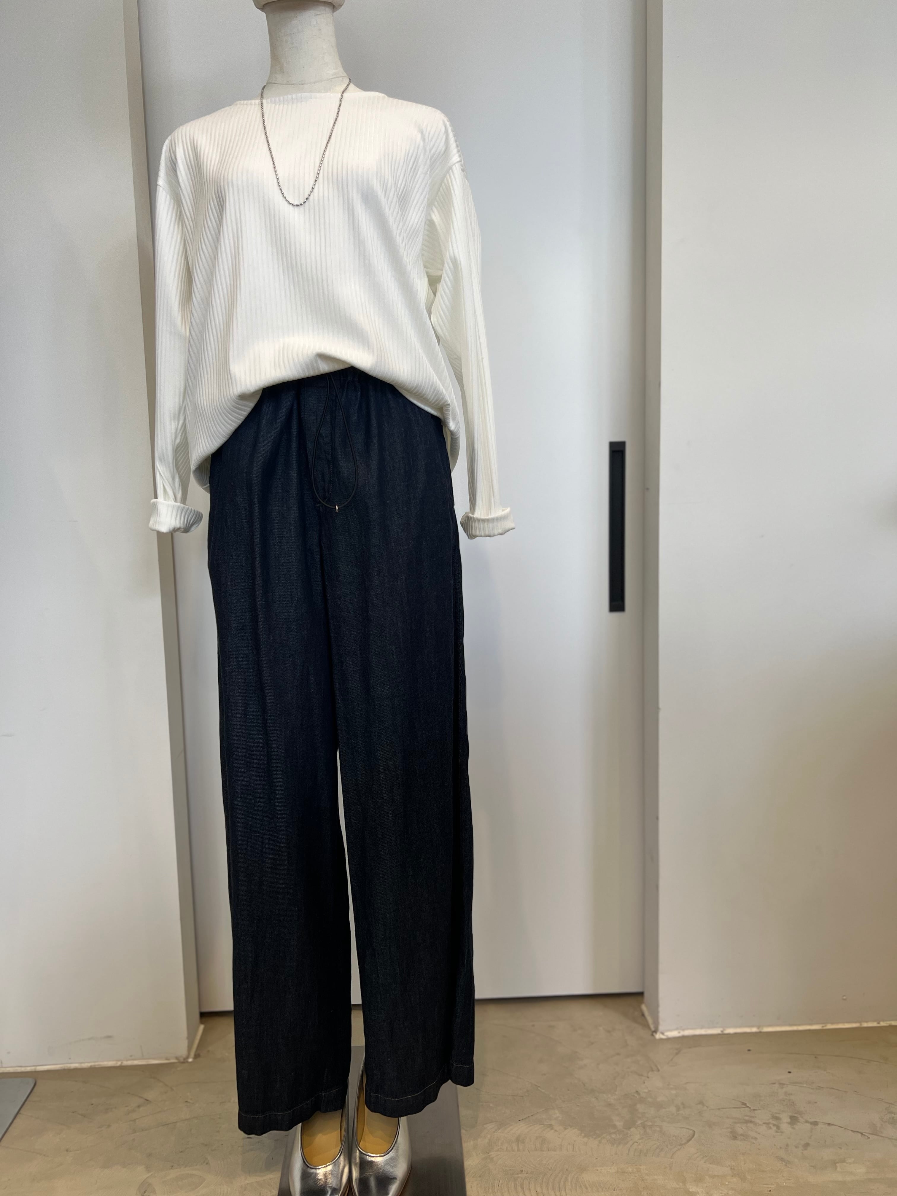 【PASSIONE】ウエストイージーライトオンスデニム　616605