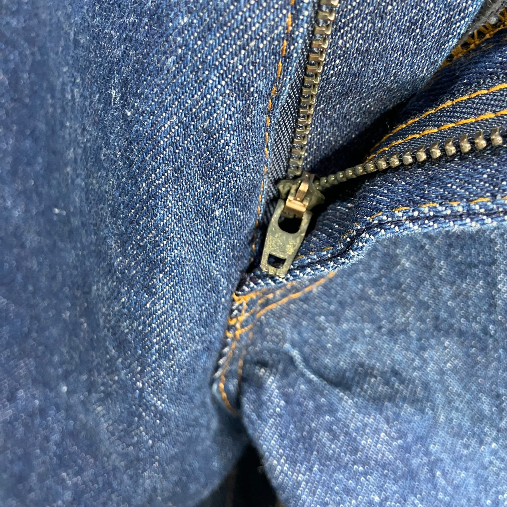 送料無料』90s USA製 Levi's 517 ブーツカット オレンジタブ 真紺 W34