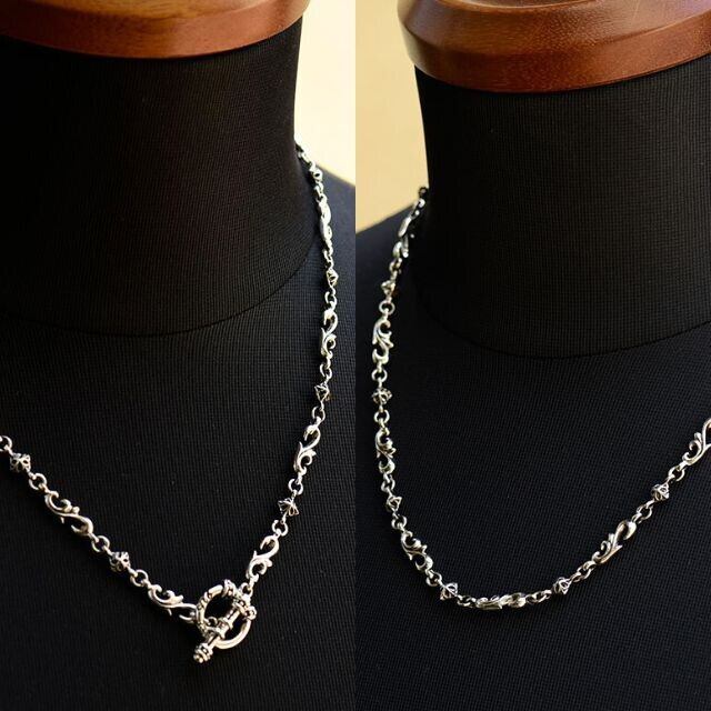 シルバー925 2Wayで使える マンテルタイプ バロックスタイル 50cm