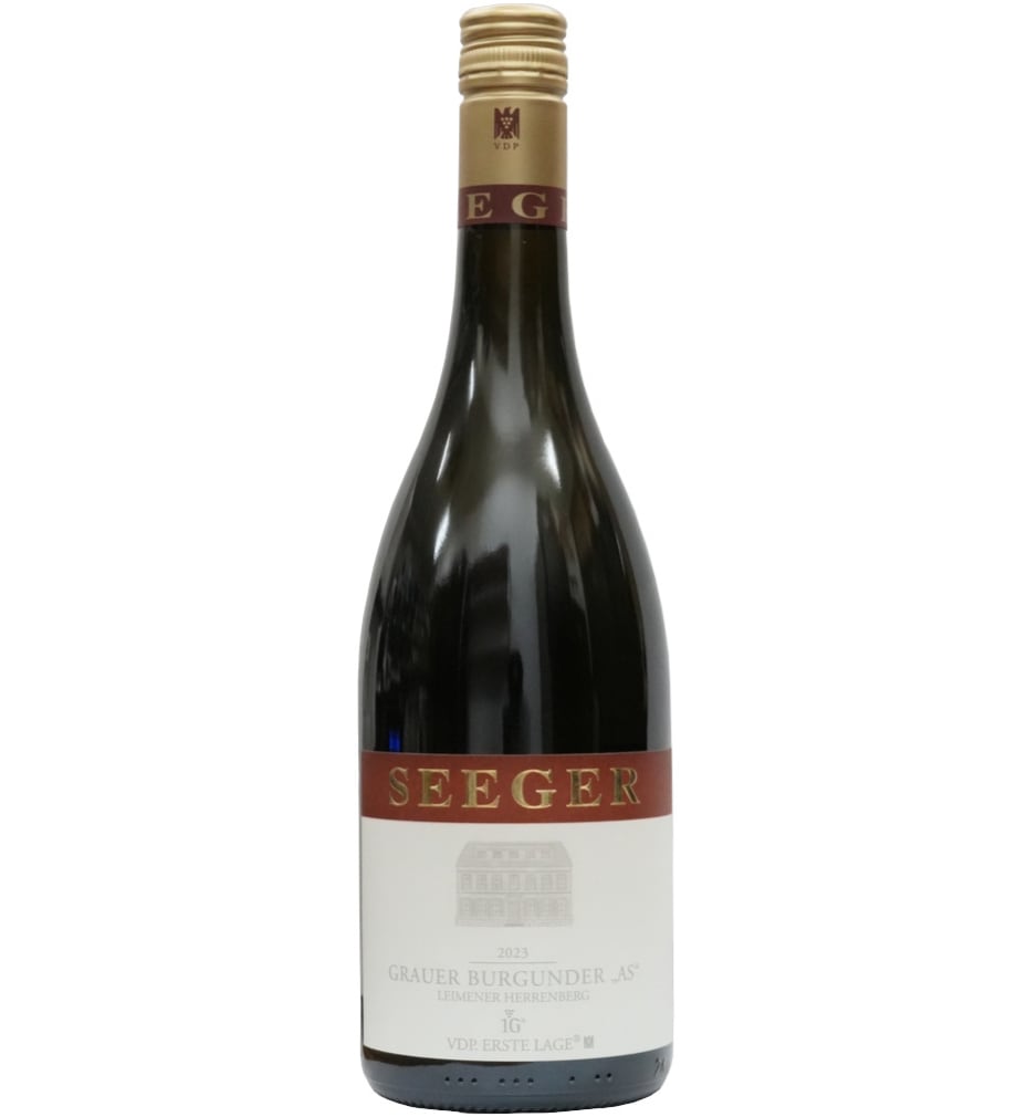 【 プルミエクリュ 】 ジーガー グラウアー ブルグンダー AS ピノグリ 2023 Seeger Grauer Burgunder AS 1G