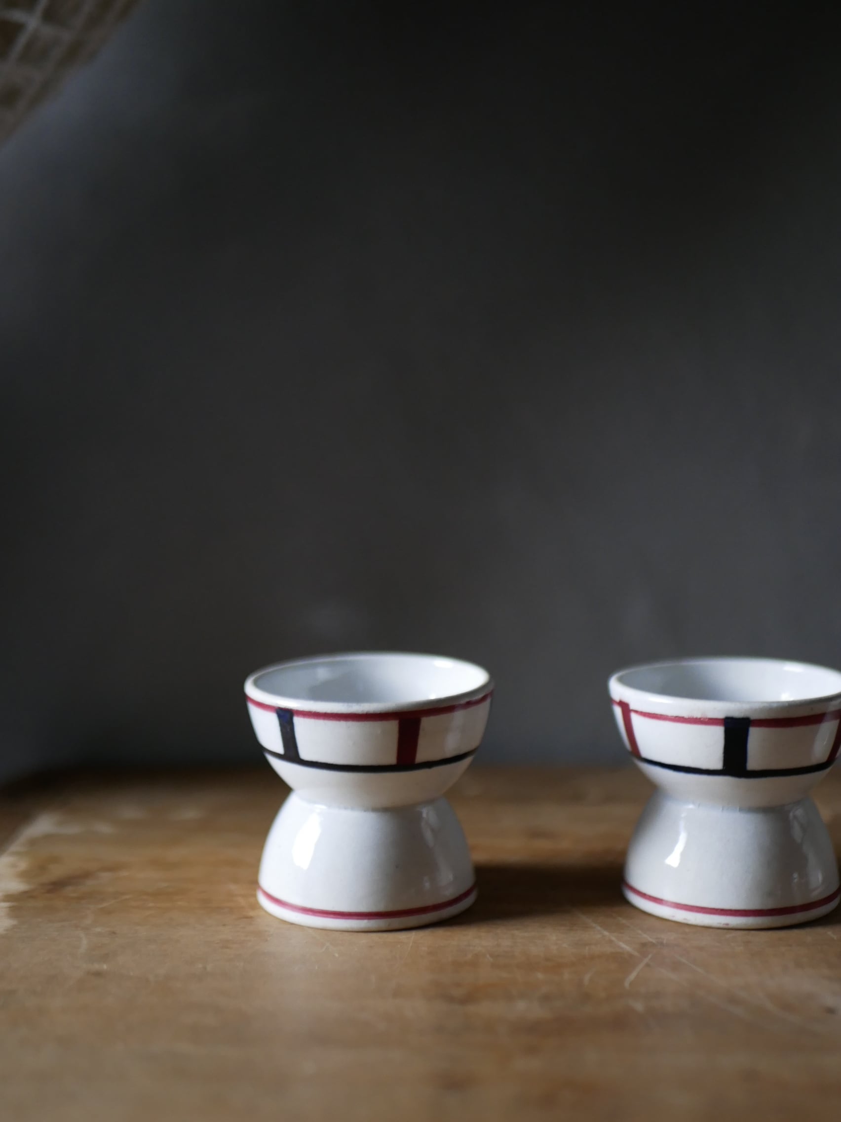 バスク柄 エッグスタンド フランスアンティーク アンティークのある暮らし ブロカント