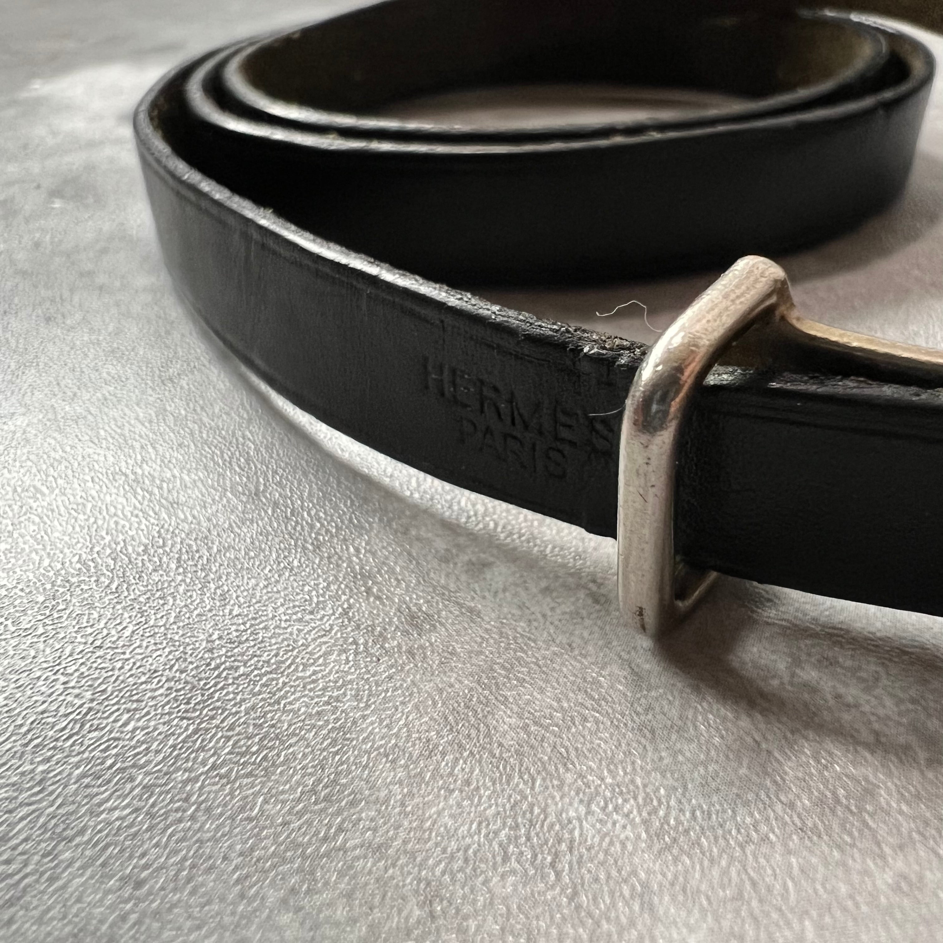 Hermes” Api 2 black color bracelet エルメス アピ2 4連 ブラック