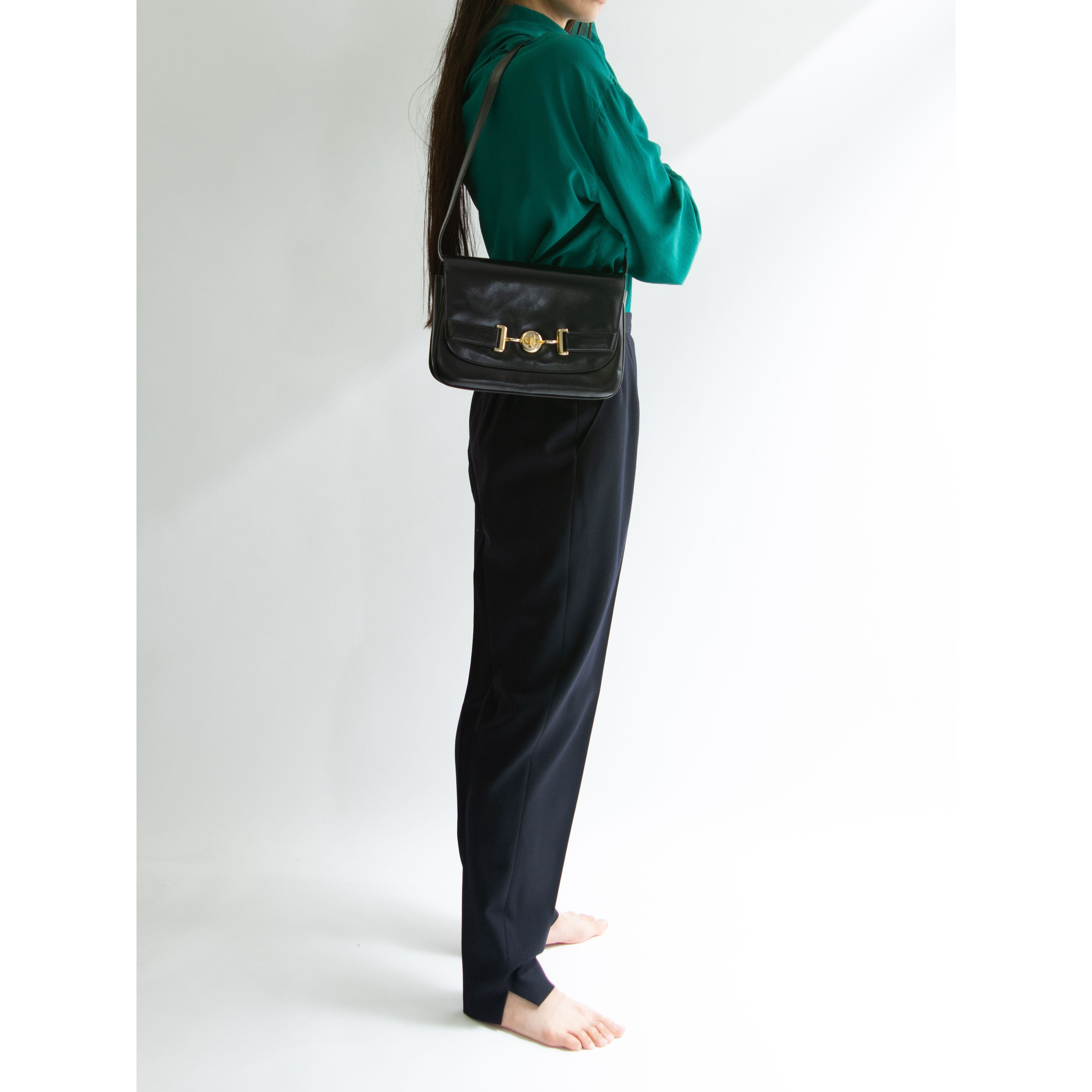 【Unknown Brand】Made in Italy Leather Shoulder Bag(イタリア製 レザーショルダーバッグ クラッチバッグ)