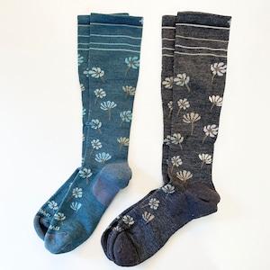 SOCKWELL  ソックウェル　　FIELD FLOWER 【SW133W】　着圧ソックス　中圧力で日常使いにオススメのソックス