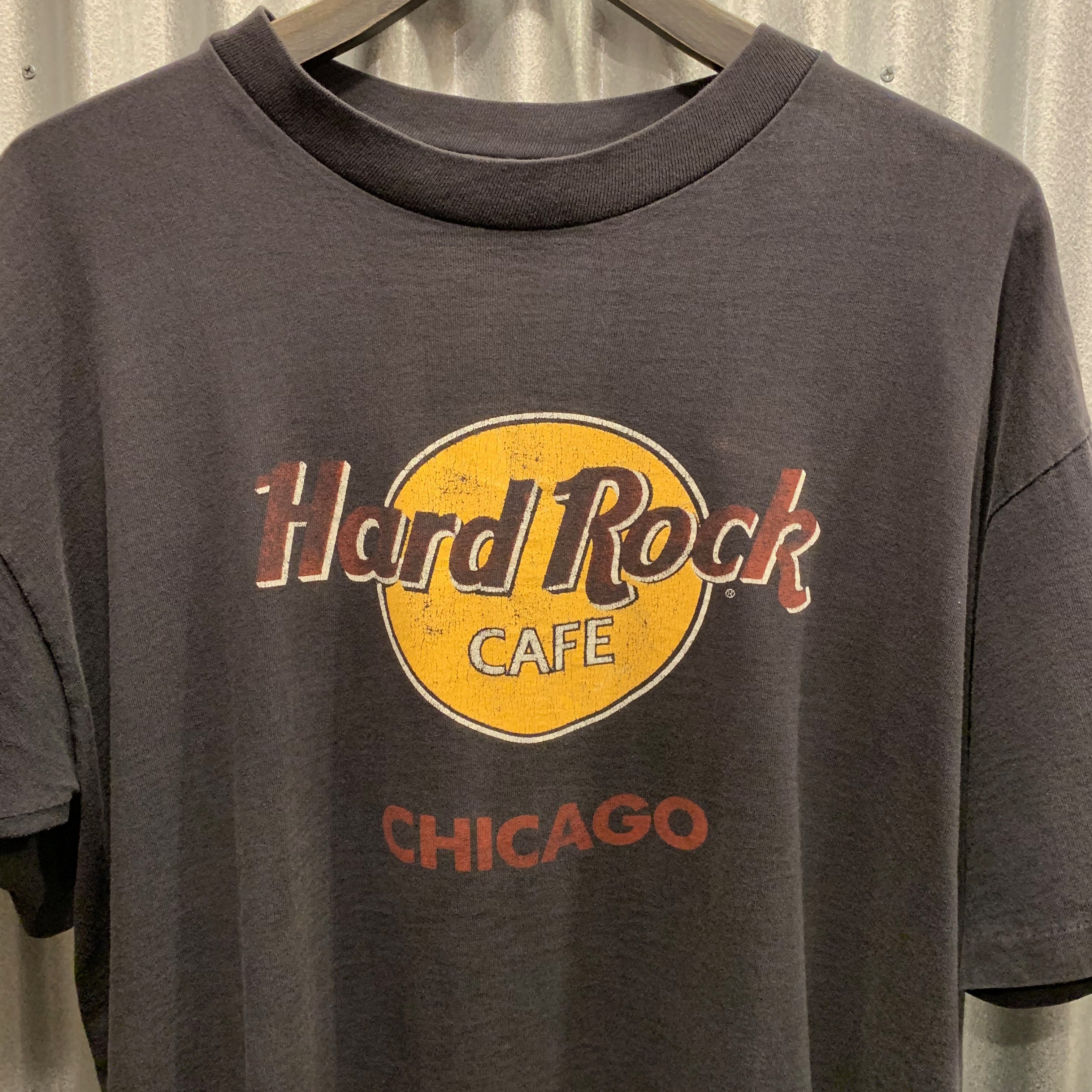 Vintage 90' Hard Rock Cafe CHICAGO T-shirts ハードロックカフェ ...