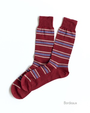 Border line wool Long men