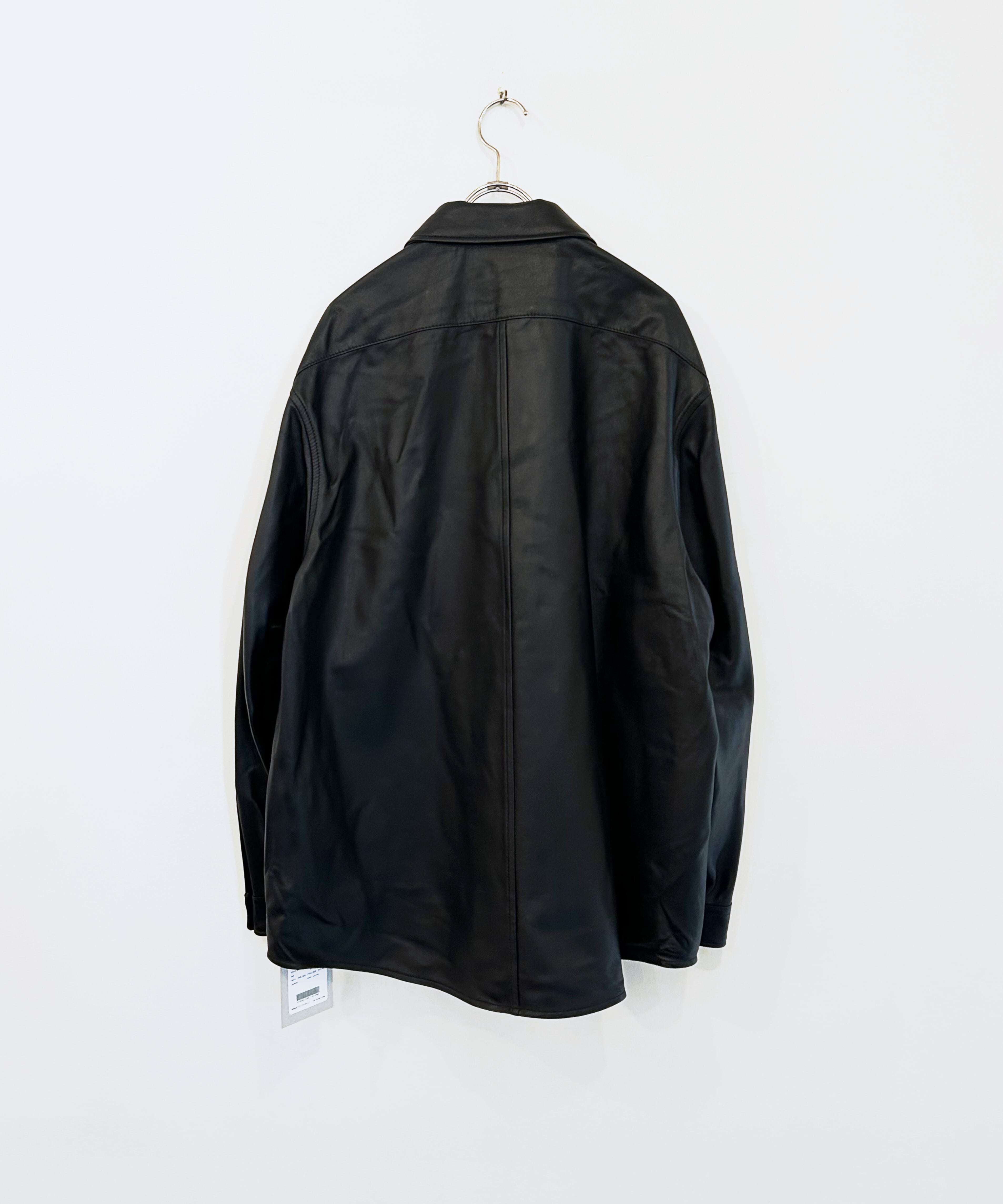 UNIVERSAL PRODUCTS. / 253-60407 LEATHER SHIRTS JACKET (BLACK