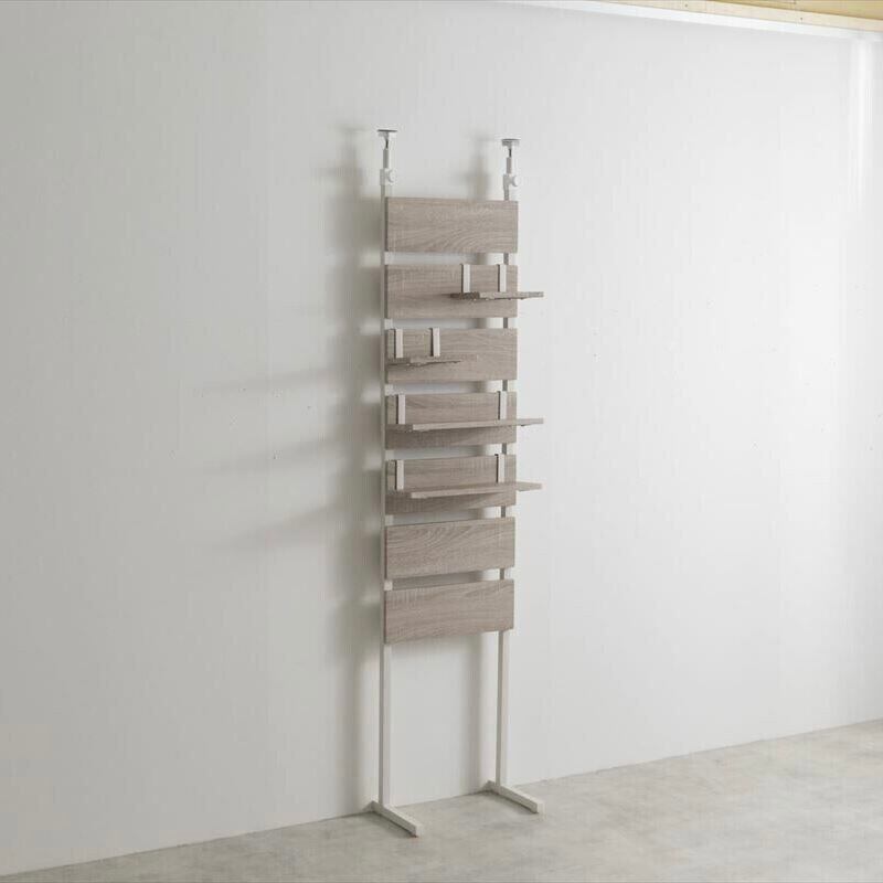 【幅42cm】突っ張りウォールラック