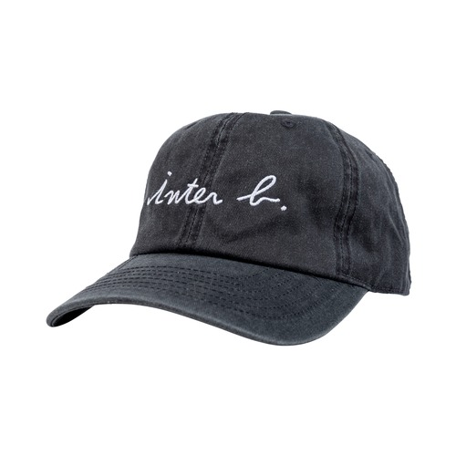 INTERBREED｜French Logo Cap -Ash black-