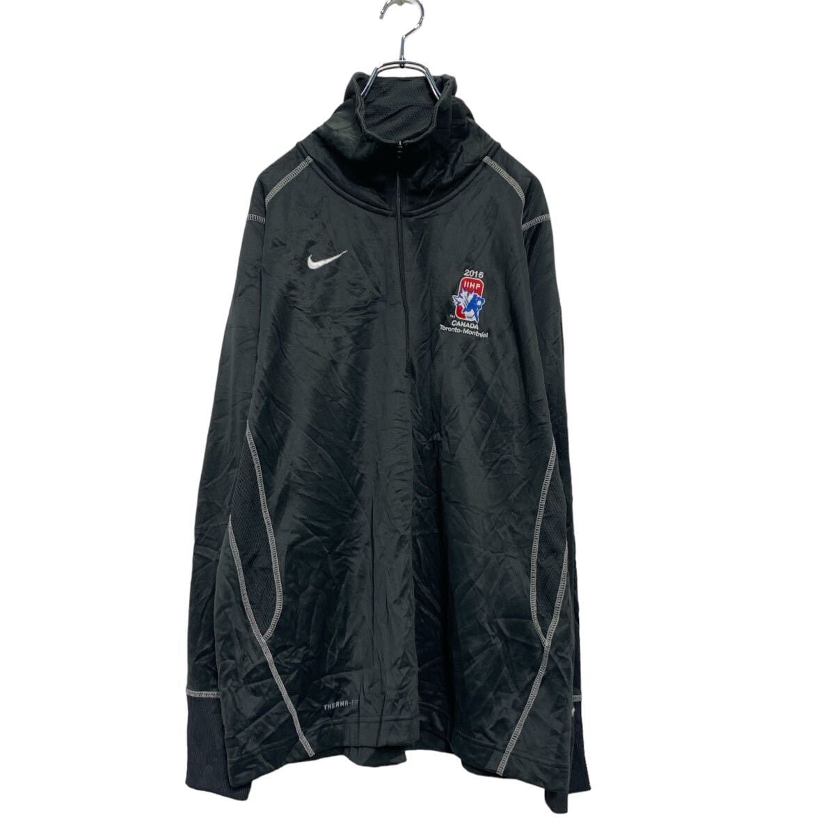 NIKE ハーフジップ トラックジャケット XL グレー ナイキ ビッグ NIKE ハーフジップ トラックジャケット XL グレー ナイキ ビッグ
