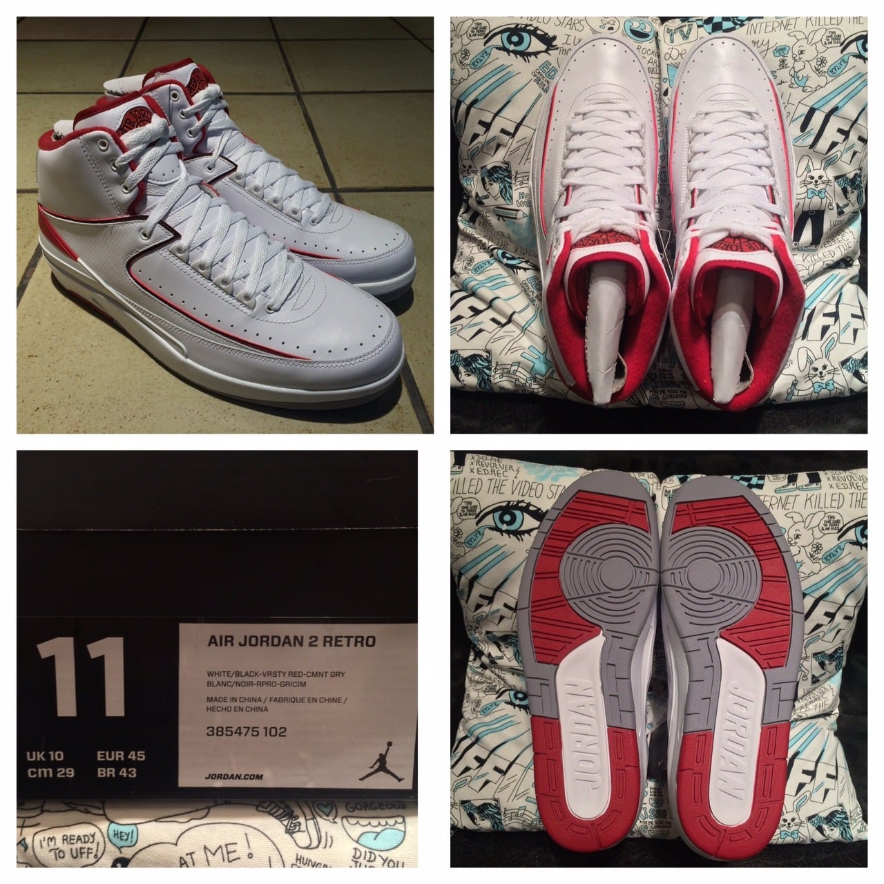 NIKE AIR JORDAN 2 RETRO 385475 102 | 9ELEVEN