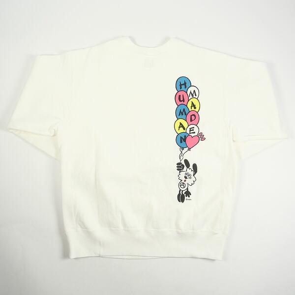 Human made×verdy スウェットXL白新品未使用 Human made×verdy スウェットXL白新品未使用