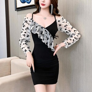 ミニドレス ～3XL（1色） K2216