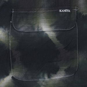 【KAMIYA】A-KAMIYASM24008Overdye Check Shirts