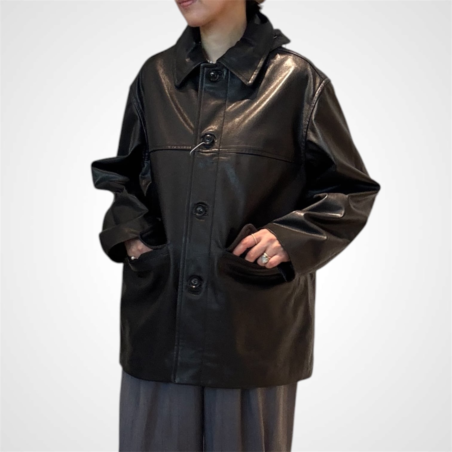 MY___ Leather Jacket