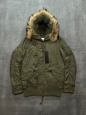 00's G.O.A - N-2B type fur hood flight jacket